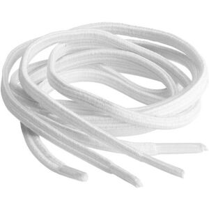 Springyard Snørebånd Flat Elastic White