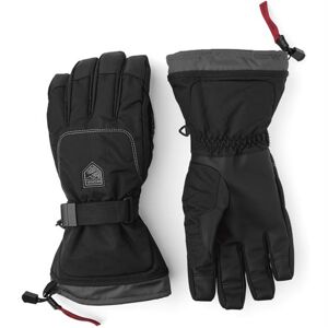 Hestra Gauntlet Sr. - 5 Finger, Black / Black Str. 6