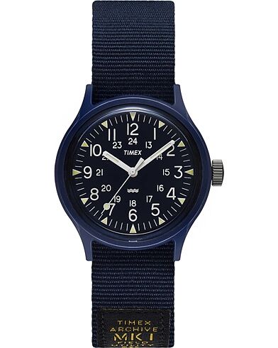 Timex MK1 Camper Resin 36 Military Grossgrain Blue men One size Blå