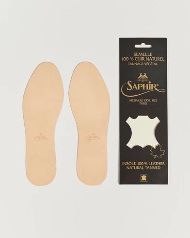 Saphir Medaille d'Or Round Leather Insoles men 44 Beige