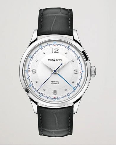 Montblanc Heritage Steel Automatic 40mm Silver Dial men One size