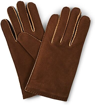 Hestra Philippe Chamoise Wool Lined Glove Brown men 9 Brun