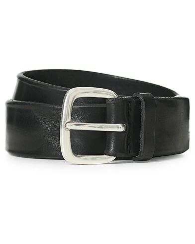 Orciani Vachetta Belt 3,5 cm Black men 95 Sort