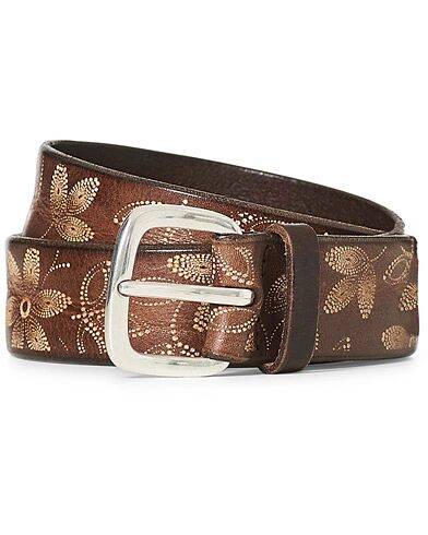 Orciani Floreale Belt 3,5 Honey men 100 Brun