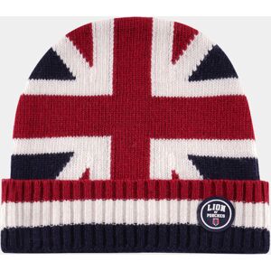 Lion of Porches Gorro UK Flag Rojo