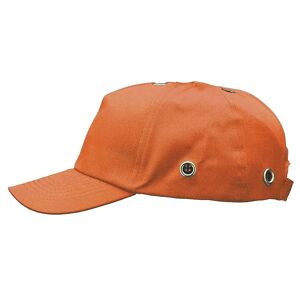 Voss Gorra antigolpes, tapizado de tela, naranja