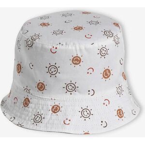 VERTBAUDET Sombrero bob reversible con animales para bebé niño crudo