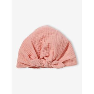 VERTBAUDET Sombrero estilo fular anudado liso para bebé niña rosa maquillaje