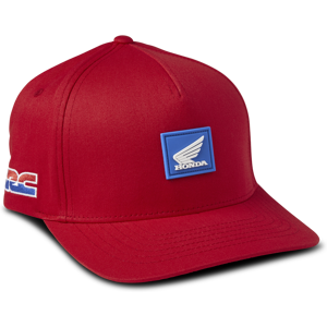 FOX Gorra  Honda Wing FF Rojo Flame