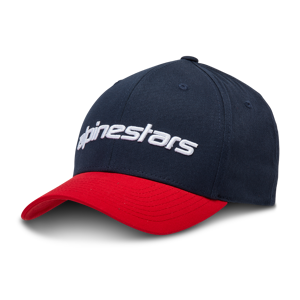 Alpinestars Gorra  Linear Azul Marino-Rojo