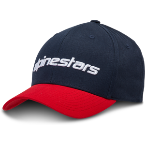 Alpinestars Gorra  Linear Azul Marino-Rojo