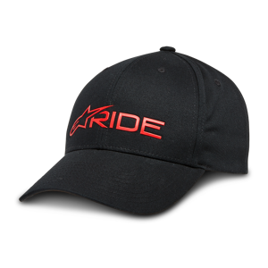 Alpinestars Gorra  Ride 3.0 Negro-Rojo