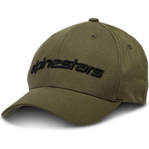 Alpinestars Gorra  Linear Verde Militar-Negro