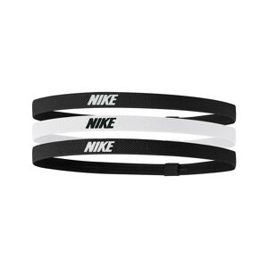 Set de 3 cintas para la cabeza Nike Elastic Negro y Blanco Unisex - DR5205-036