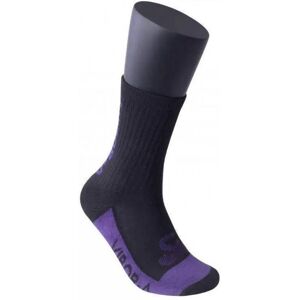 Calcetines Vibora Media Cana Multicolor Negro Violeta 1 Par -  -35-38