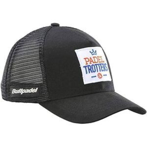 Gorra Bullpadel Padel Trotters Negro