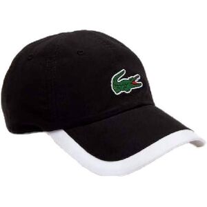 Gorra Lacoste Ligera Negro Blanco