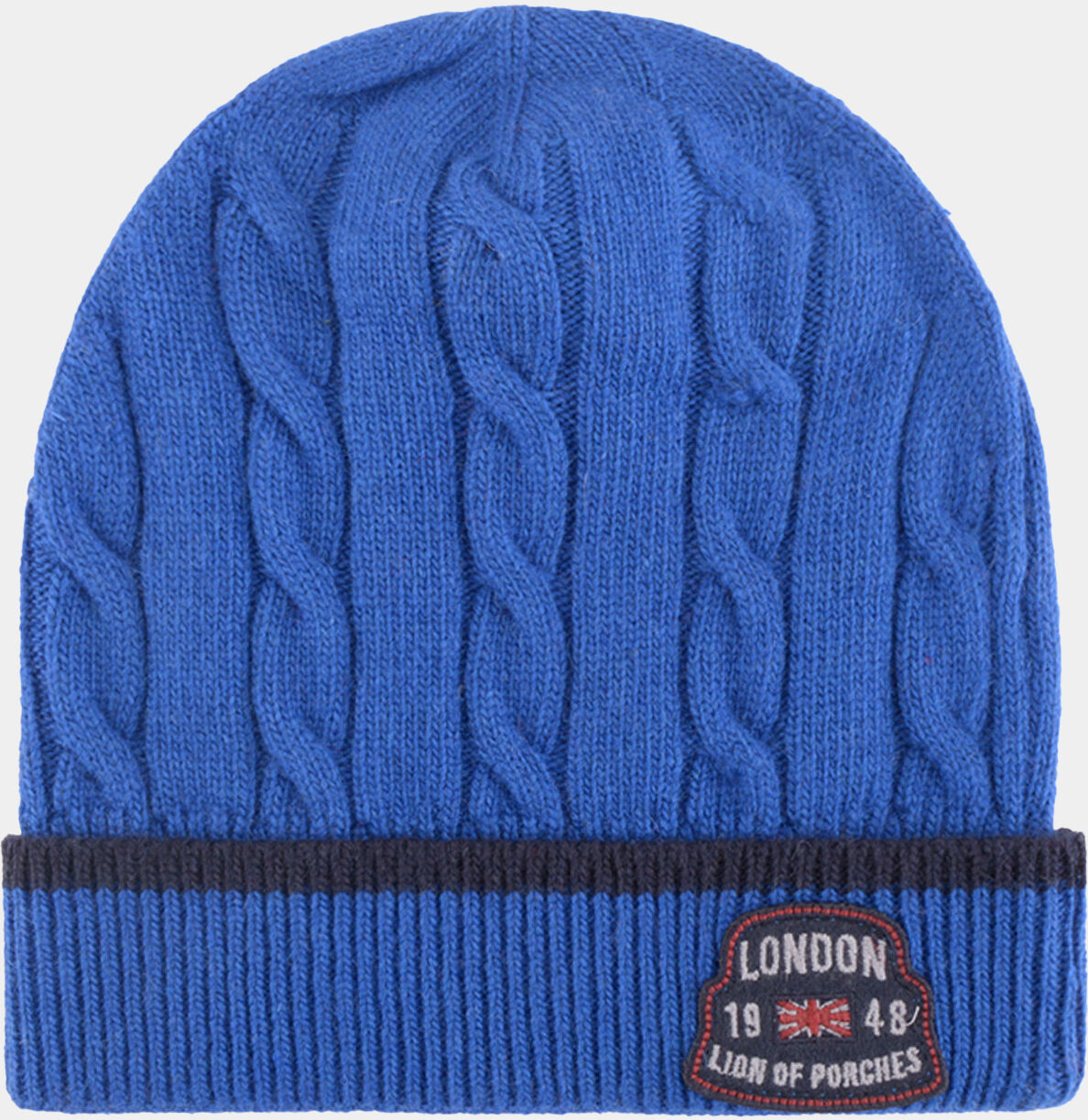 Lion of Porches Gorro Azul Rey