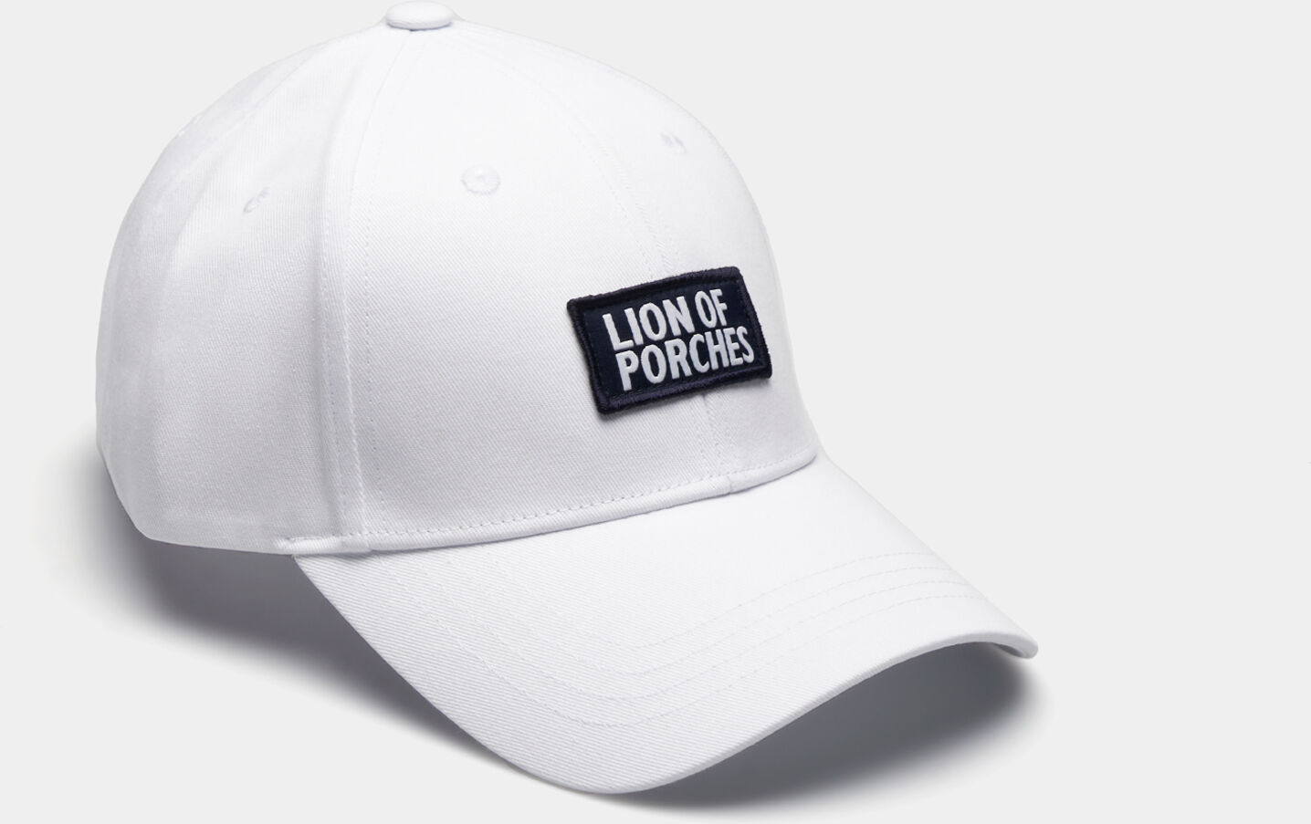 Lion of Porches Gorra con visera curva Blanco