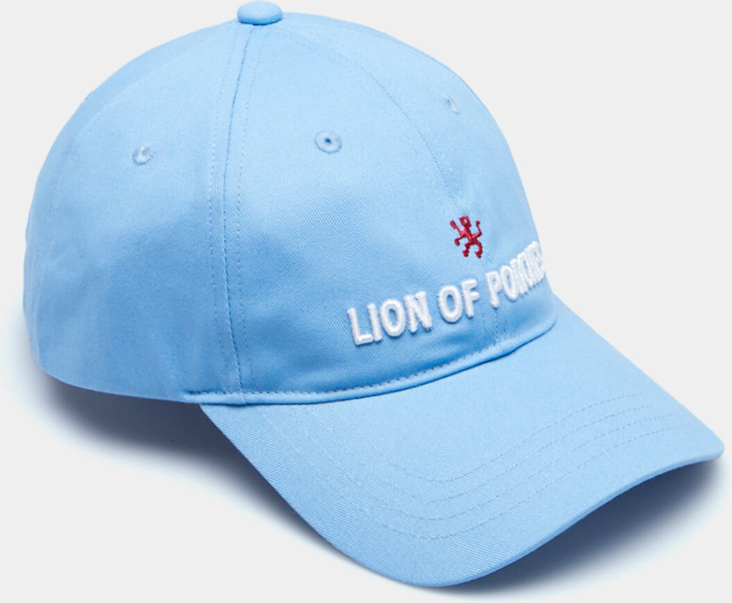 Lion of Porches Gorra con visera curva Azul Claro