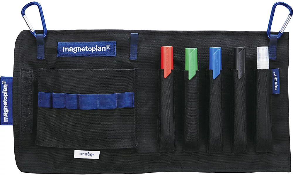 magnetoplan Estuche para conferencias ACTION WALLET, equipado con accesorios, H x A 195 x 400 mm