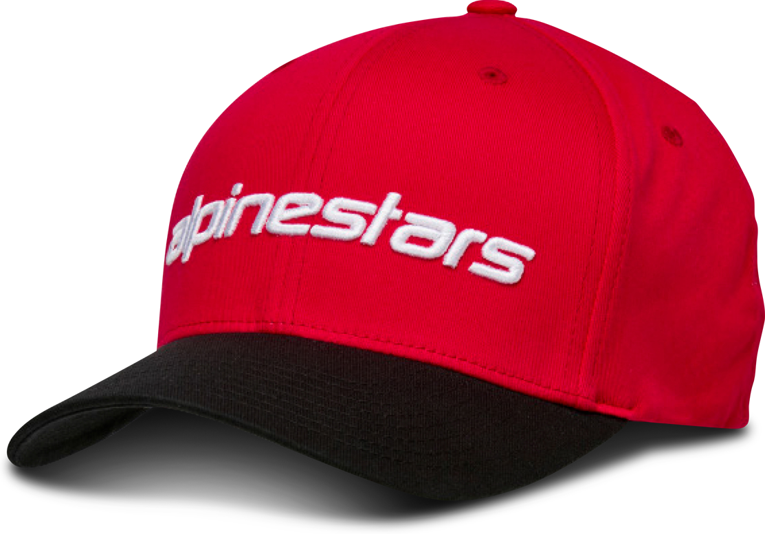 Alpinestars Gorra  Lineal Rojo-Negro-Blanco