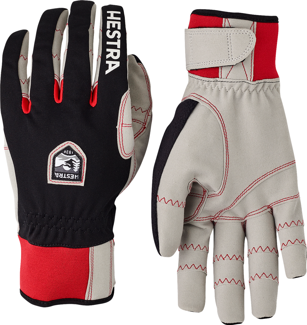 Hestra Guantes  Ergo Grip Windstopper Race Negros