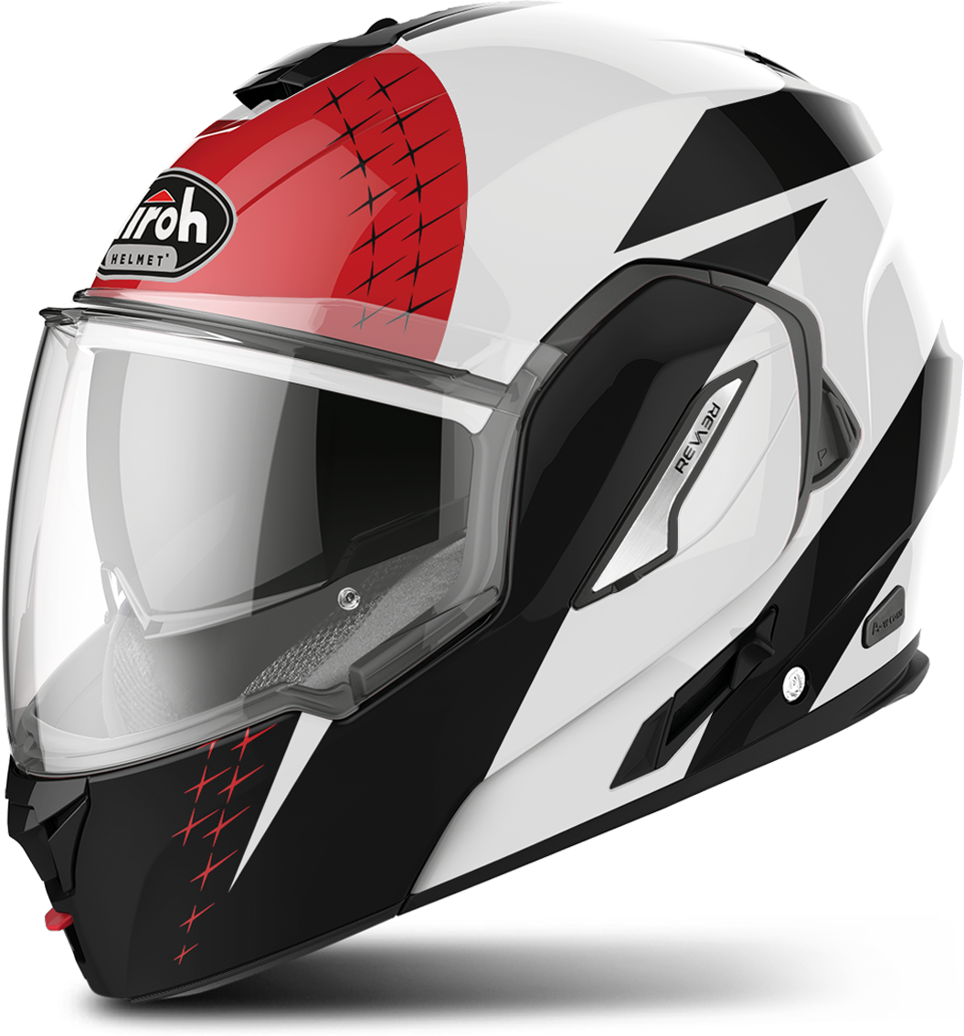 Airoh Casco Modular  REV 19 Rojo