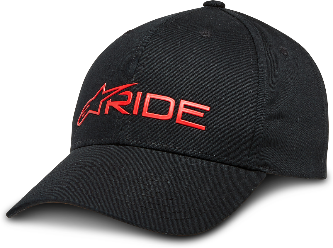 Alpinestars Gorra  Ride 3.0 Negro-Rojo