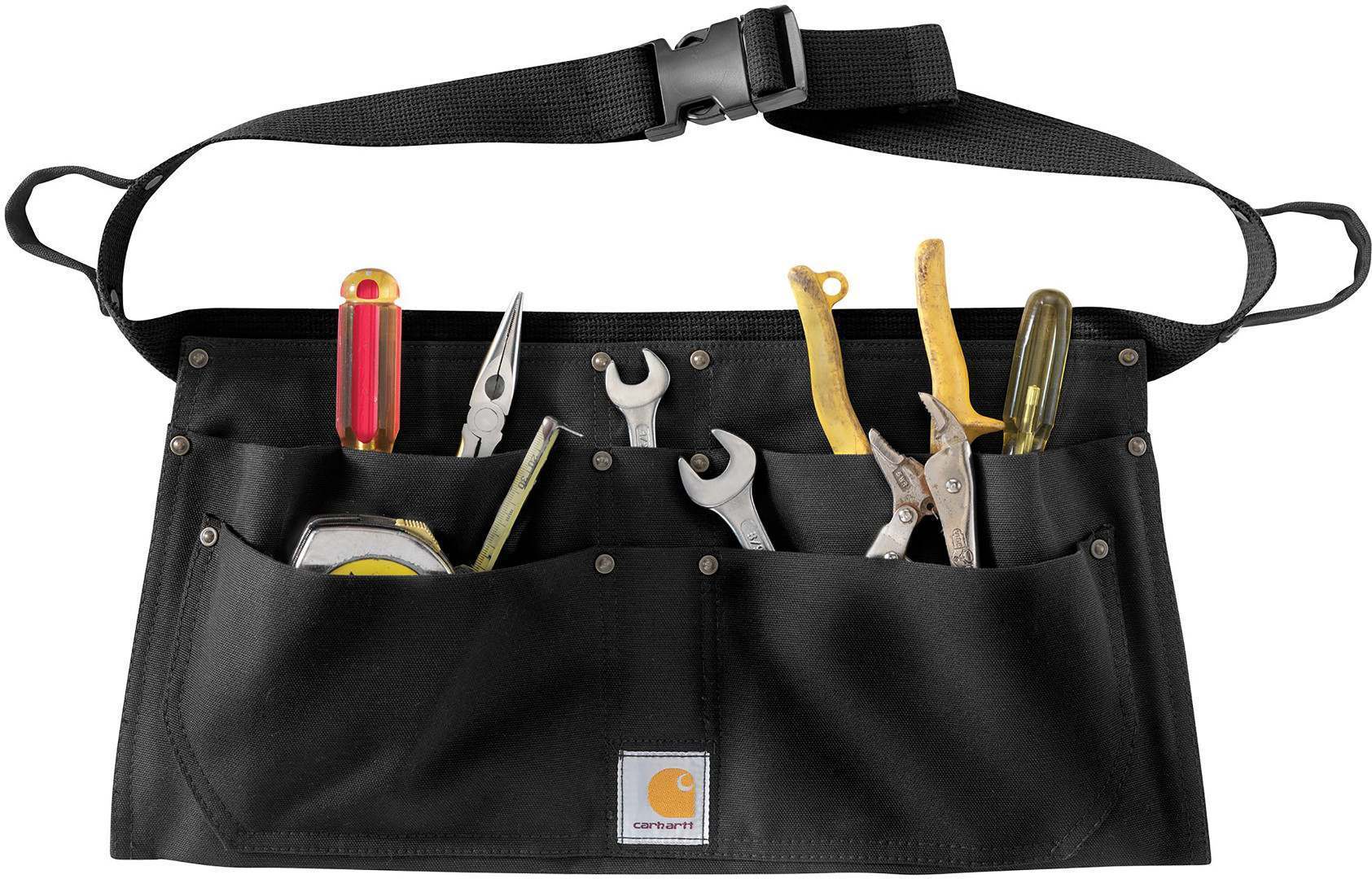 Carhartt Duck Nail Apron Cinturón de herramientas - Negro (L)