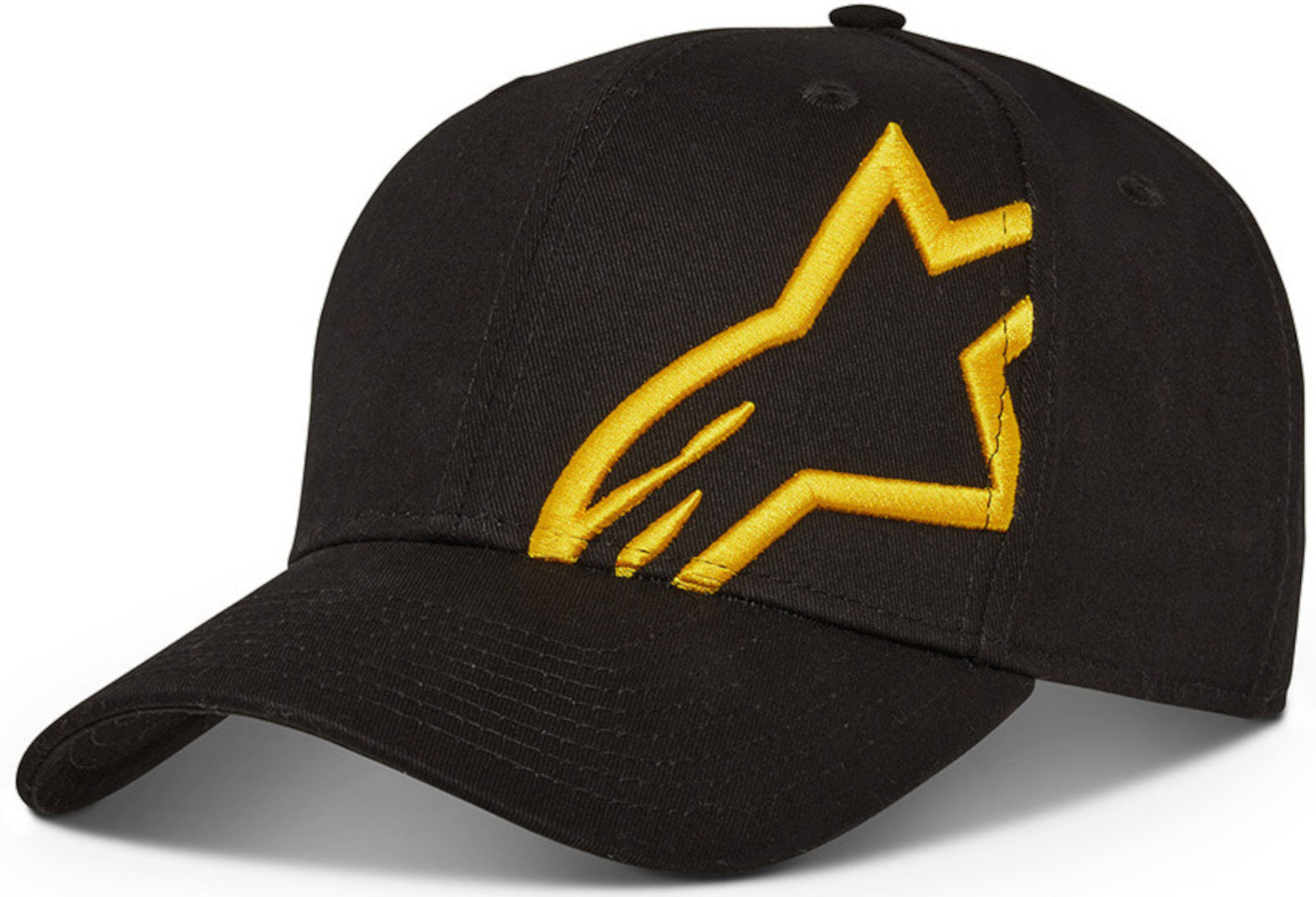 Alpinestars Corp Snap 2 Tapa - Negro Amarillo (un tamaño)