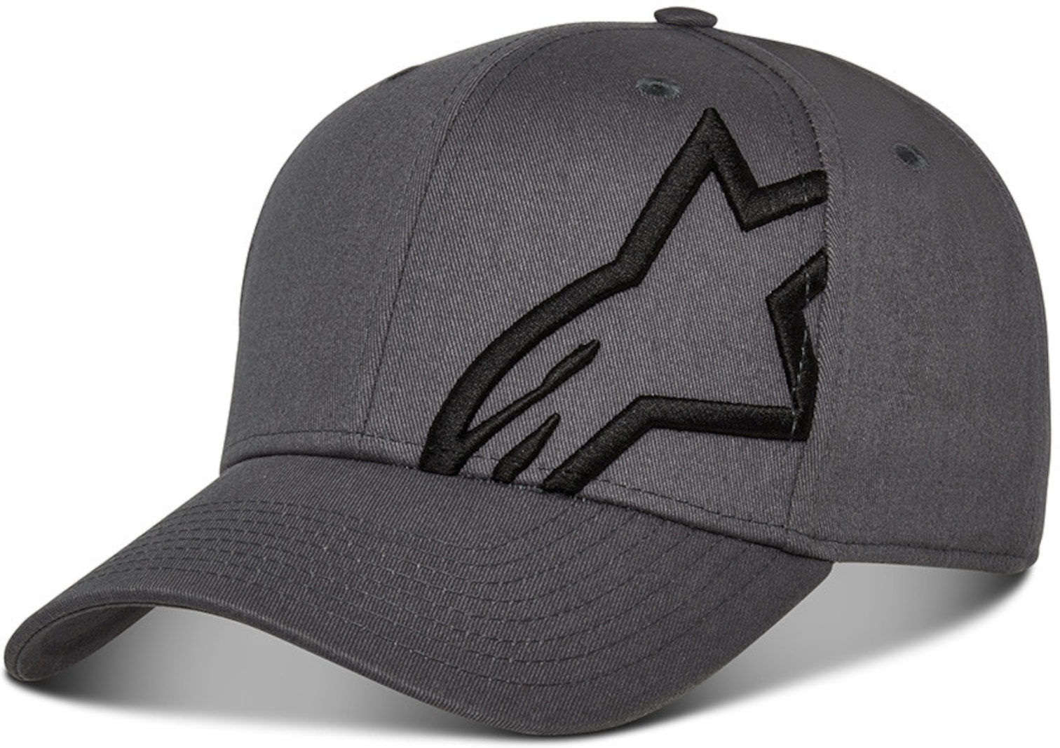 Alpinestars Corp Snap 2 Tapa - Negro Gris (un tamaño)