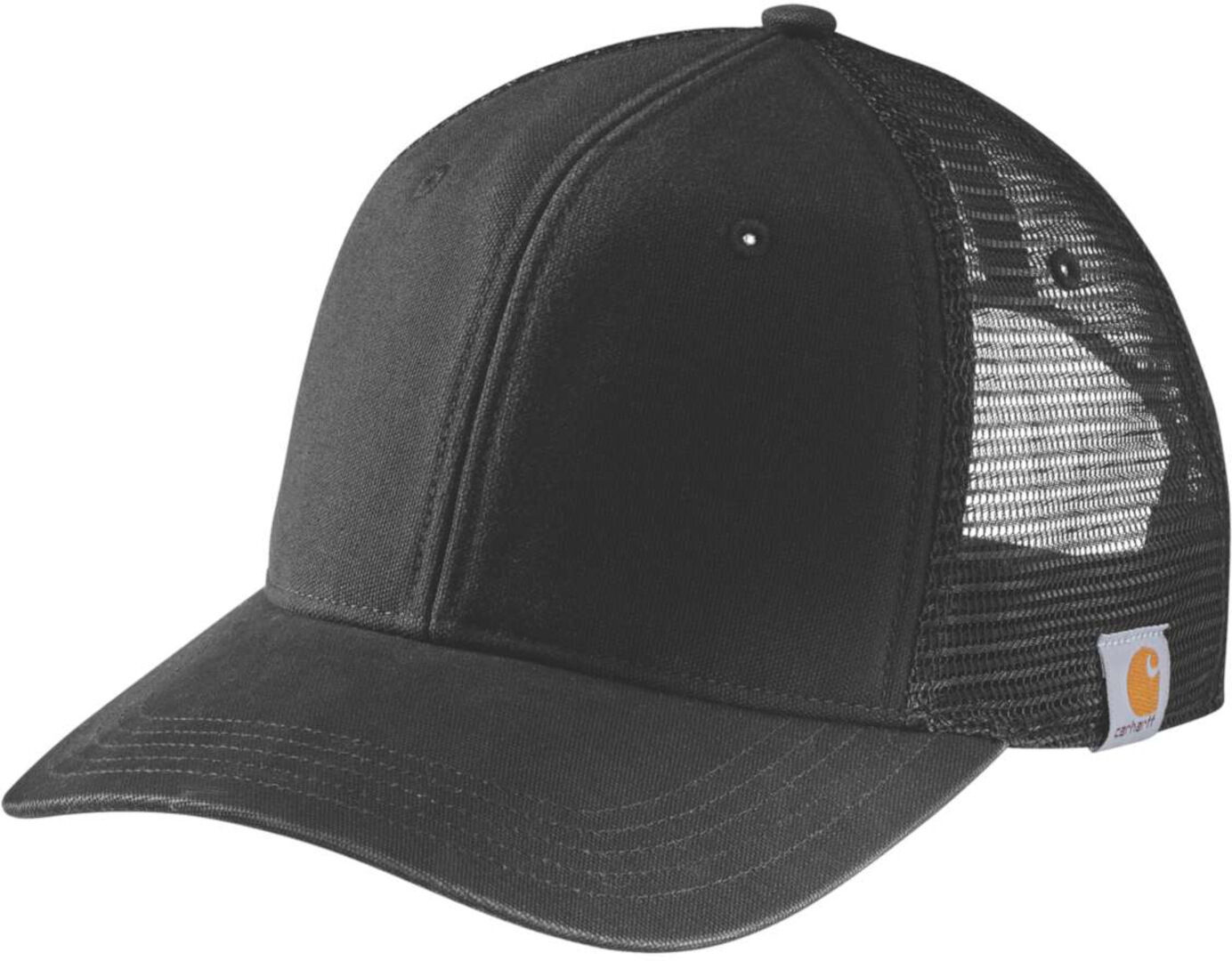 Carhartt Canvas Mesh Back Gorro - Negro (un tamaño)