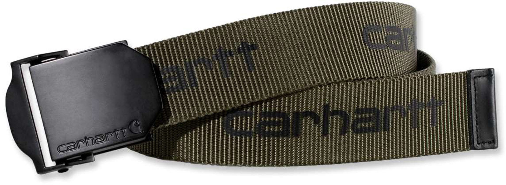 Carhartt Webbing Cinturón - Verde (XL)