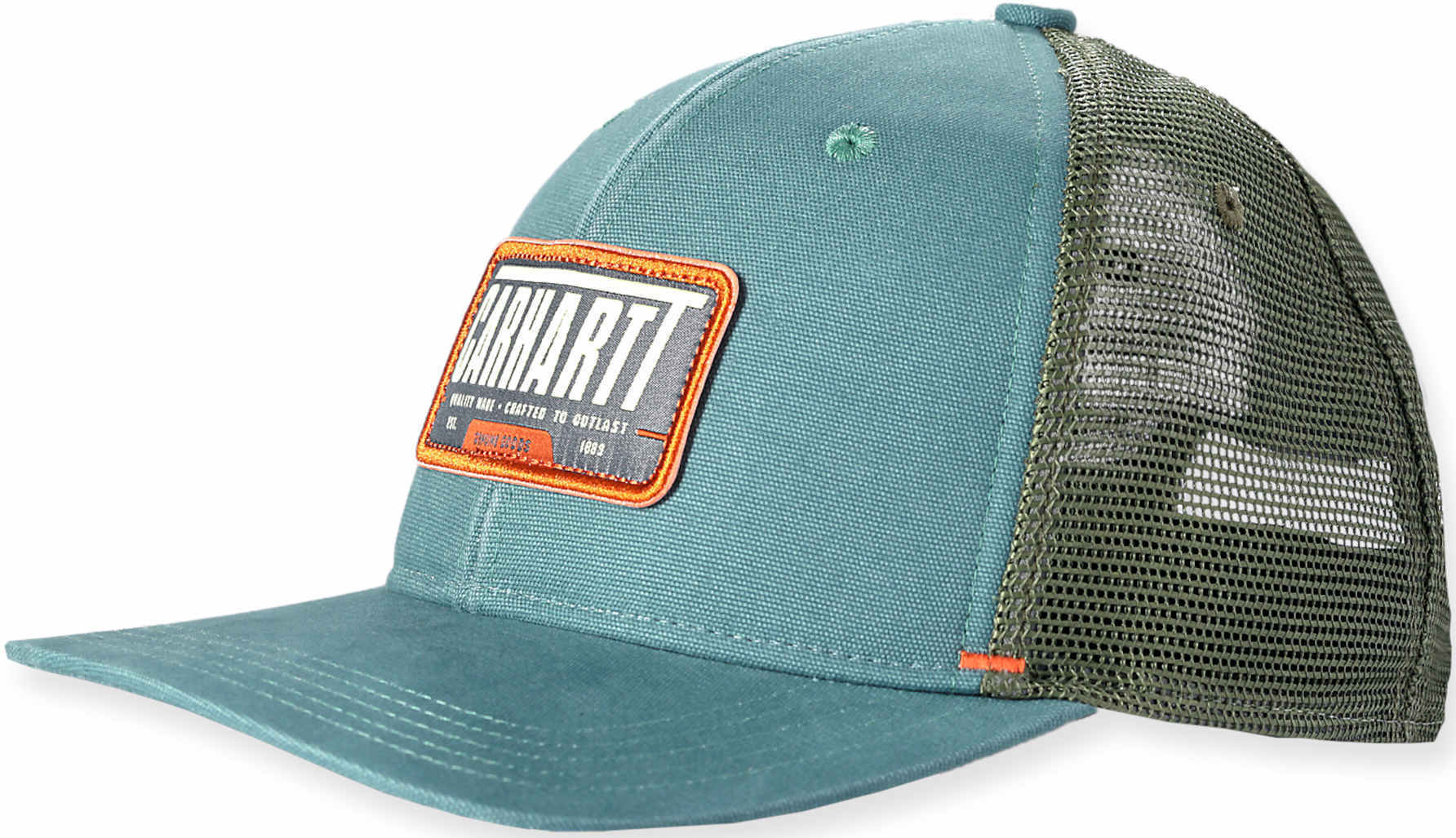 Carhartt Canvas Mesh Graphic Gorro - Azul (un tamaño)