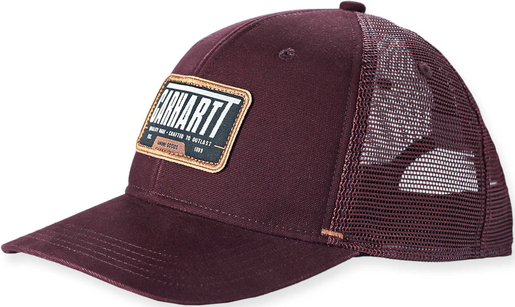 Carhartt Canvas Mesh Graphic Gorro - Rojo (un tamaño)