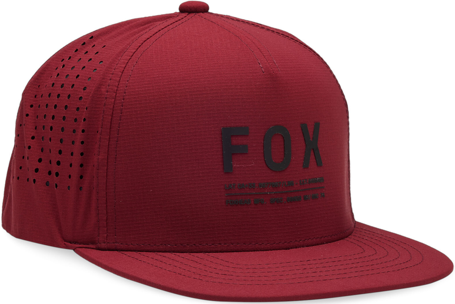 Fox Non Stop Tech Gorra Snapback - Rojo (un tamaño)