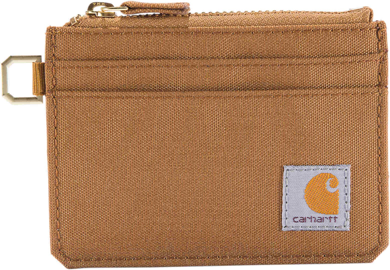 Carhartt Nylon Duck Zipped Monedero para damas - Marrón (un tamaño)