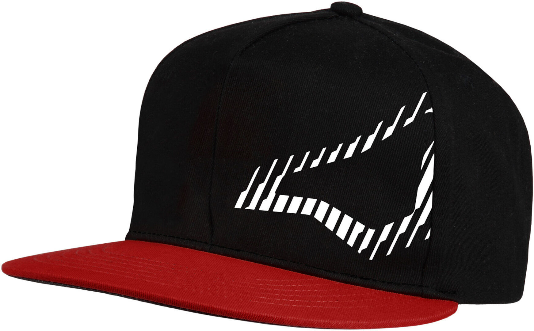 Macna Logo Side Snapback Gorro - Negro Blanco Rojo (un tamaño)