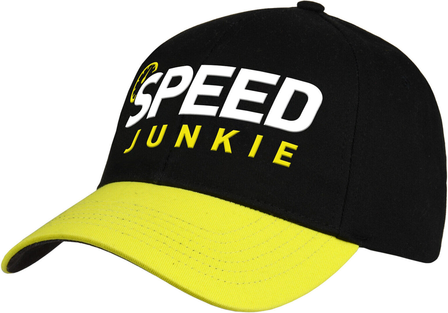 Macna Speed Baseball Gorro - Negro Amarillo (un tamaño)