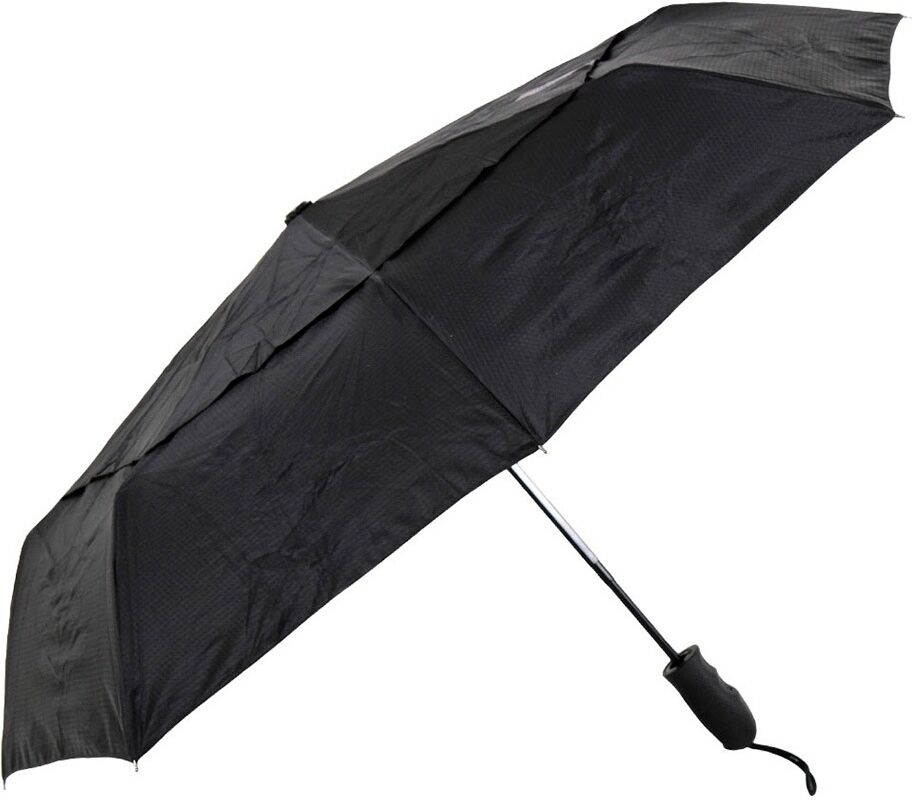 Lifeventure trek umbrella medium varios montaña Negro (UNICA)