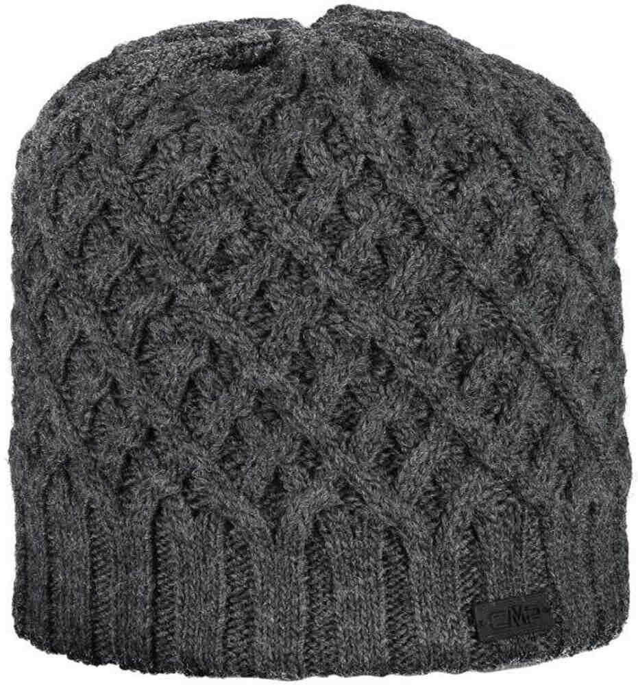 Cmp woman knitted hat gorros montaña Negro (UNICA)