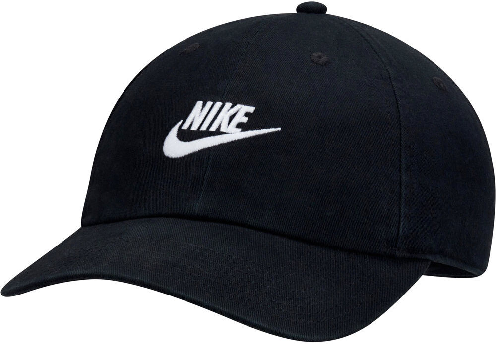 Nike nsw h86 futura wash cap visera lona Negro (UNICA)