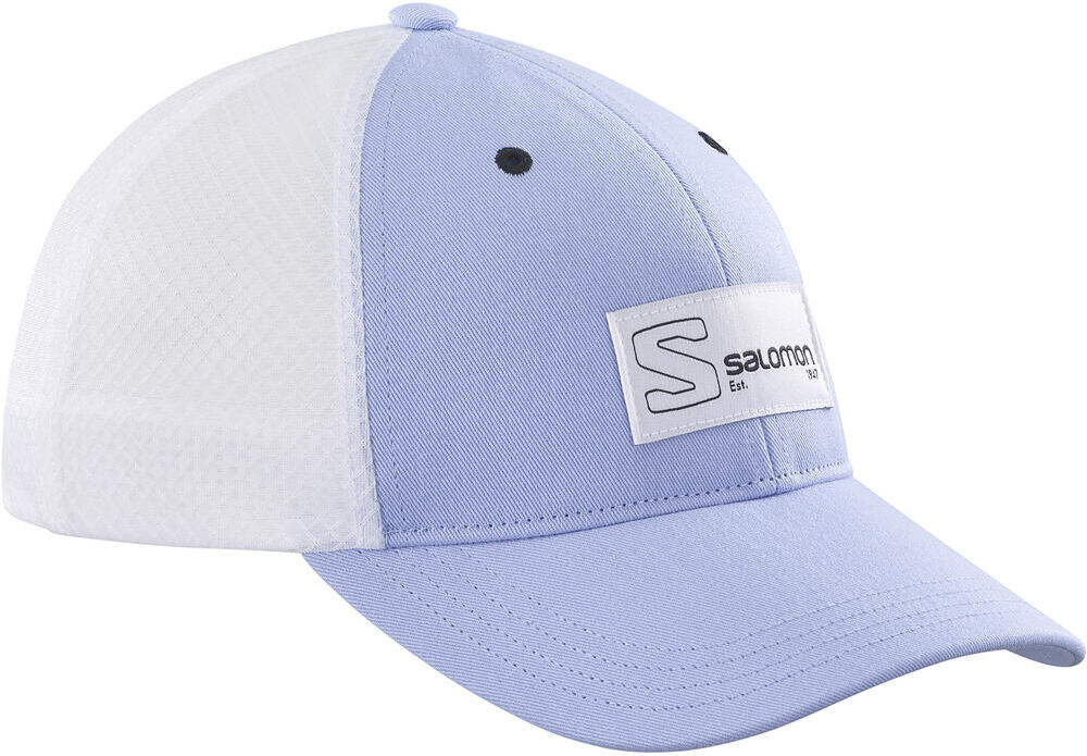 Salomon trucker curved gorros montaña Azul (S/M)