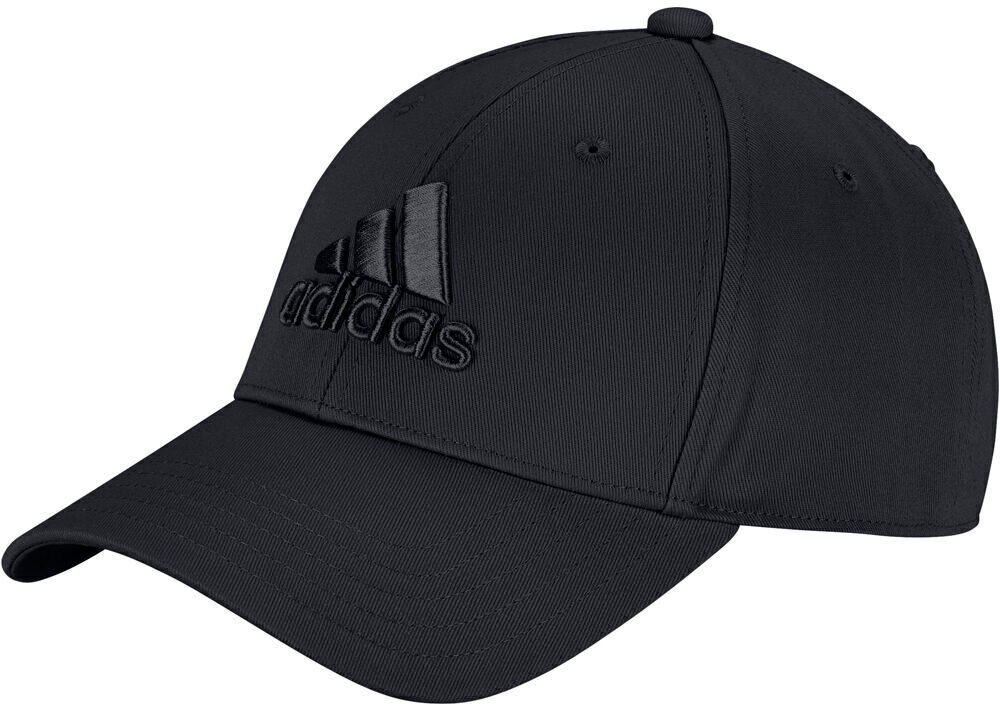 Adidas big tonal logo baseball visera lona Negro (OSFW)