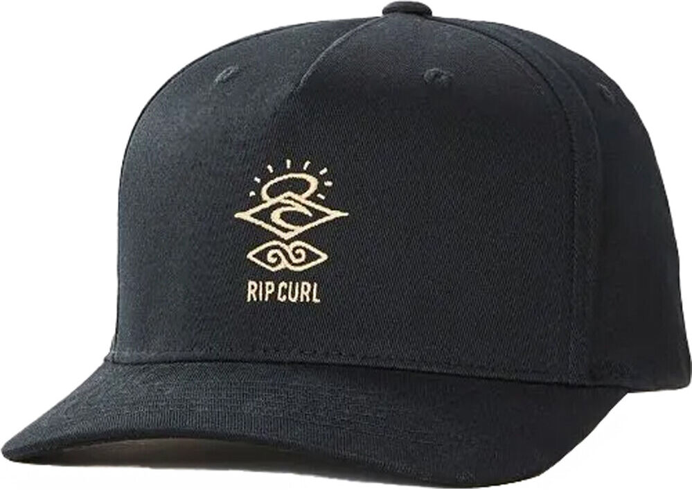 Rip Curl icons flexfit visera lona Negro (UNICA)