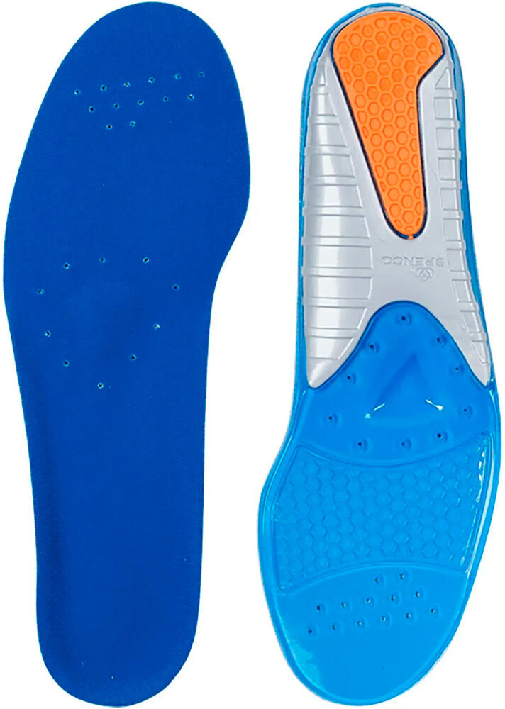 Spenco Ironman confort gel plantillas Azul (38-40)