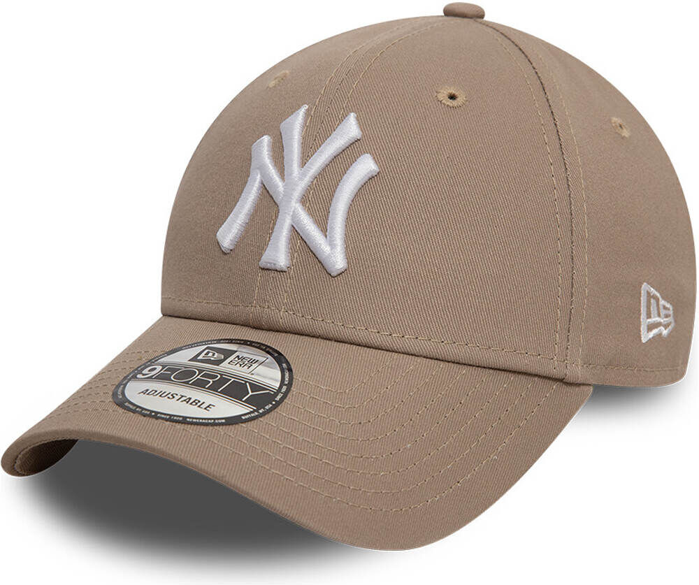 New Era new york yankees visera lona Beige (UNICA)