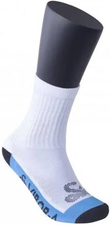 Calcetines Vibora Media Cana Multicolor Blanco Azul 1 Par -  -35-38