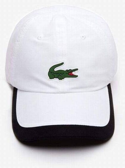 Gorra Lacoste Ligera Blanco Azul Marino